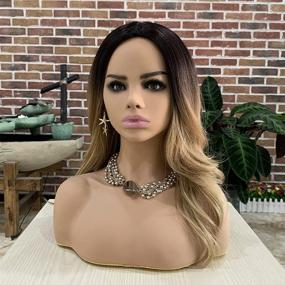 img 4 attached to 👩 Highly Realistic L7 Mannequin Head Bust: Perfect for Wig Making, Styling & Jewelry Display