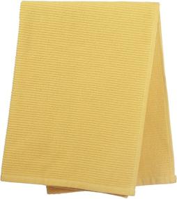 img 1 attached to 🧺 BAROOGA Kitchen Towels: Set of 4, 20 x 28-inch, Ultra Soft, Highly Absorbent 100% Cotton Terry Hand Towels with Hanging Loop - Mustard