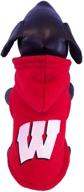 wisconsin badgers collegiate fleece xx small логотип