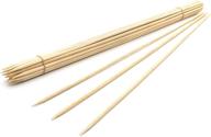 🎍 royal imports 18-inch bamboo plant stake, floral picks, roasting sticks, wooden kebob grilling skewers, sign posting (set of 25) logo