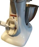 🔌 kitchenaid stand mixer cable wrap attachment - splashncolor - convenient cord storage & organizer (white) logo