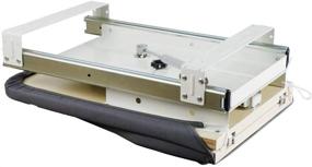 img 3 attached to 🧺 SAROSORA Голубой раскладной гладильная доска-шкаф: Удобная установка и удобное хранение в шкафу