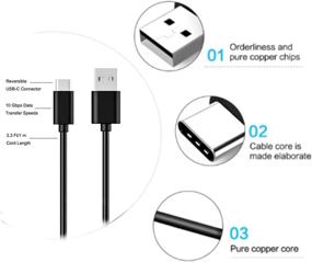img 2 attached to Fast Charging USB-C Cable for Xbox Series S/X Controller: Compatible with Elite Wireless Controller Series 2 (6.6FT)