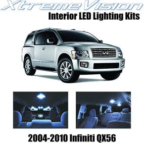 img 4 attached to 🚗 Upgrade Your Infiniti QX56 Interior with XtremeVision LED Kit (2004-2010) - Cool White Lights with Easy Installation