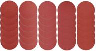 high-quality 7-inch aluminum oxide sanding disc set - 30 pack, assorted grit (60/80/120/240/320), hook & loop design logo