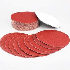 img 1 attached to High-Quality 7-Inch Aluminum Oxide Sanding Disc Set - 30 Pack, Assorted Grit (60/80/120/240/320), Hook & Loop Design