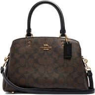 coach lillie carryall signature canvas women's handbags & wallets for crossbody bags logo