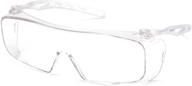 👓 pyramex clear h2x antifog dielectric safety glasses - enhance your eye protection logo