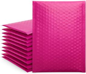 img 4 attached to Premium Small Pink Bubble Mailers 6X10 Self-Seal Shipping Bags - Pack of 25
