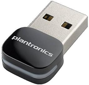 img 1 attached to 🖤 Black Bluetooth USB Adapter by Plantronics - Model 85117-02