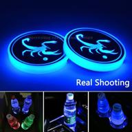 scorpion changing charging luminescent atmosphere logo