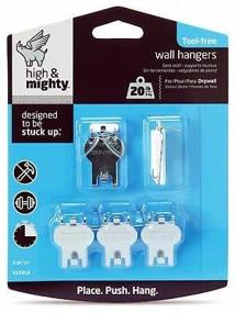 img 1 attached to 🖼️ Hillman Fasteners 515313 5-Piece Picture Hanging Kit - 2 Packs, Holds up to 20 Pounds