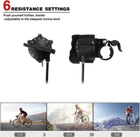 img 2 attached to 🚴 Indoor Exercise Bike Trainer Stand - ProRide Magnetic Stand with Bike Phone Holder