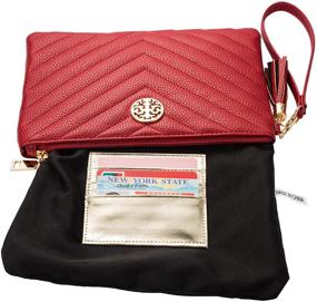 img 2 attached to Heaye Wristlet Wallet Purse Tassel Women's Handbags & Wallets for Wristlets