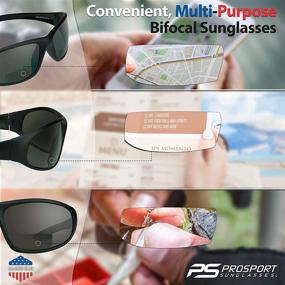 img 2 attached to OptiGuard ProSPORT Bifocal Sunglasses with Polycarbonate Safety Lenses