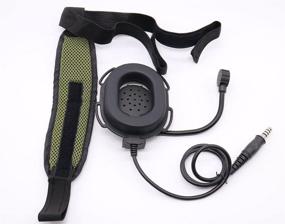 img 1 attached to 🎧 WISHRING Z Tactical Military Heavy Duty Bowman EVO III Headset: Enhanced Earpiece for War Games and Airsoft