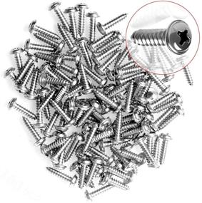 img 1 attached to Inch Stainless Steel Bracket Fastener Set for Industrial Hardware
