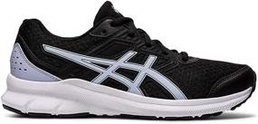 img 4 attached to ASICS Womens Black Graphite Medium Sports & Fitness in Running