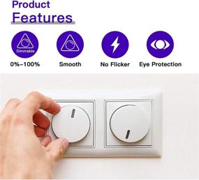 img 1 attached to 💎 Brilliantly Efficient Crystal Halogen Jaenmsa Dimmable Microwave: A Superior Kitchen Appliance