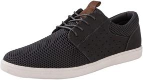 img 3 attached to Stylish Eyelet Casual Men's Shoes by GLOBALWIN