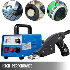 img 2 attached to 🔥 Mophorn 110V 350W Iron Tire Groover Cutter with 20 Blades HSD-T100 Heated Machine for All Types of Tires