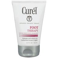 curel advanced ceramide foot therapy: soothing 3.5-ounce tube for effective relief logo