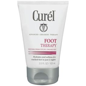 img 1 attached to Curel Advanced Ceramide Foot Therapy: Soothing 3.5-Ounce Tube for Effective Relief