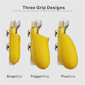 img 2 attached to Skull & Co. GripCase Lite Bundle: Premium Comfort Case with Interchangeable Grips [for All Hand Sizes] - Nintendo Switch Lite- Coral