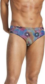 img 3 attached to Speedo Swimsuit Brief Endurance Printed Sports & Fitness and Water Sports