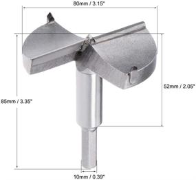 img 3 attached to Uxcell Hinge Boring Forstner Drill Cutting Tools