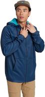 🧥 men's burton weatherproof full zip heather fleece for active lifestyle logo