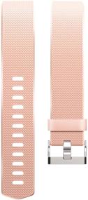 img 2 attached to 🏋️ ZEROFIRE Compatible Fitbit Charge 2 Bands: Adjustable Sport Wristbands for Men and Women - Pack of 4