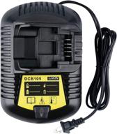 🔋 swidan li-ion battery charger - compatible with dewalt dcb101, dcb112, dcb105, dcb115, dcb203, dcb205 battery packs logo