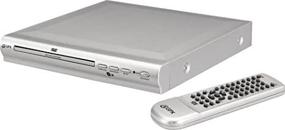 img 2 attached to 📀 Top-notch GPX D1816 Silver DVD Player with Remote Control - Superior 2 Channel Performance