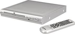 img 1 attached to 📀 Top-notch GPX D1816 Silver DVD Player with Remote Control - Superior 2 Channel Performance