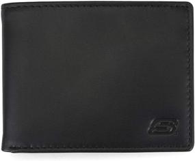 img 4 attached to 👔 Stylish Skechers Men's Casual Black Passcase Wallet: The Ultimate Accessory for Modern Gentlemen