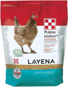 img 3 attached to 🐔 Purina Layena: 10 lb Bag of Nutritionally Complete Layer Hen Feed Crumbles
