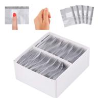 💅 gel nail polish remover pads - 300pcs professional soak-off nail foil wraps for easy home use (remover not included) logo