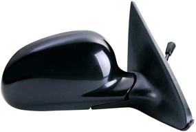 img 1 attached to 🚗 Honda Fit System 63511H: OE Style Manual Remote Folding Mirror - Replacement for Passenger Side, Black