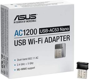 img 2 attached to 💻 Asus USB-AC53 Nano 802.11ac Wi-Fi Adapter for Notebooks