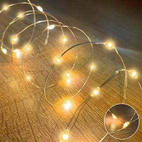 img 1 attached to 🎄 Immerse in Festive Glow with TURNMEON 3 Pack 150LED/49.2Ft Christmas Lights Decorations: Battery Operated Fairy Lights for Indoor and Outdoor Xmas Home Décor