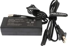 img 1 attached to 🔌 Alvin's Cables XL WPH3 AC Adapter for Sound Devices 702T Recorder - 4 Pin Male Hirose to AC