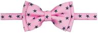 🌟 retreez microfiber pre-tied boy's bow tie with stylish stars logo