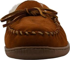 img 3 attached to Minnetonka Golden Sheepskin Hardsole Moccasin