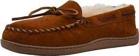 img 4 attached to Minnetonka Golden Sheepskin Hardsole Moccasin