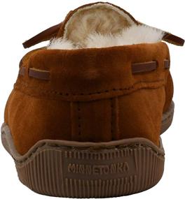 img 2 attached to Minnetonka Golden Sheepskin Hardsole Moccasin