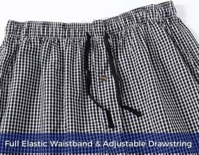 img 3 attached to 🩳 Cotton Lounge Pockets Men's Pajama Shorts: Ultimate Comfort for Sleep & Lounge