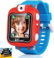 smart watch for kids with games & touch screen, camera, alarm clock, calculator - ideal birthday gift for boys and girls ages 4-12 logo