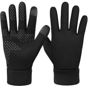 img 4 attached to 🧤 Waterproof Anti-Slip Touchscreen Cycling and Driving Gloves
