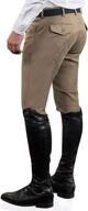 👖 enhanced euroweave dx men's full seat breech with 4-pocket front zip логотип